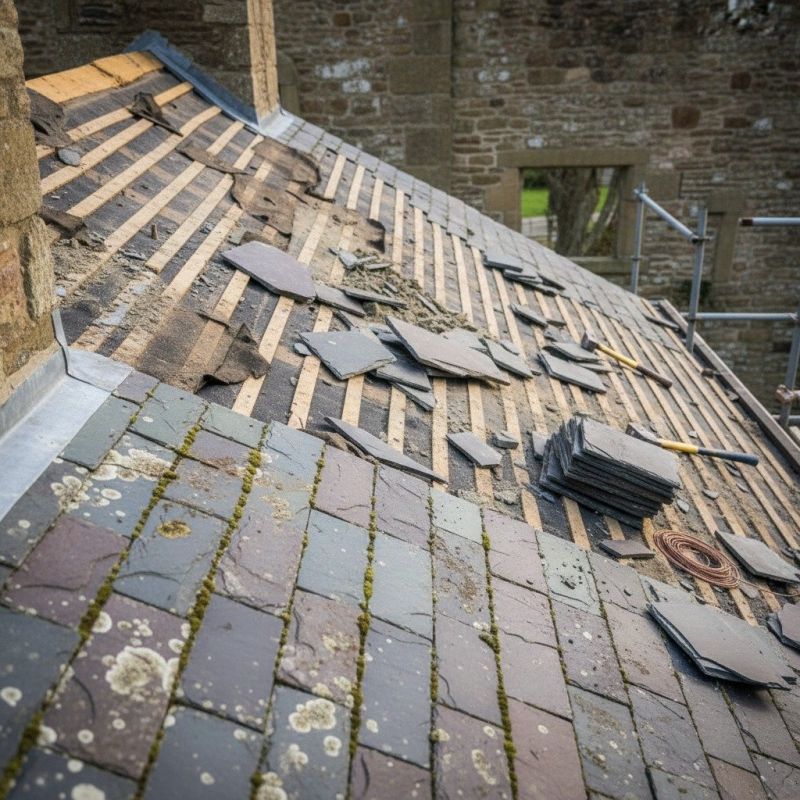 Slate Roof Replacement in Mifflintown, PA
