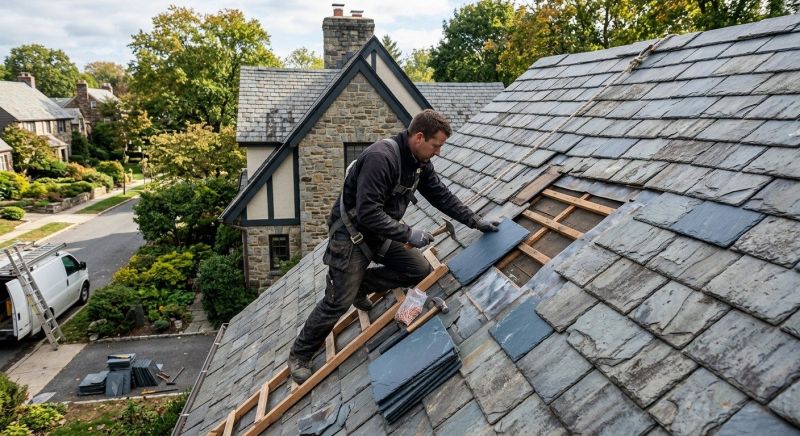 Slate Shingles Repair in Juniata County, PA
