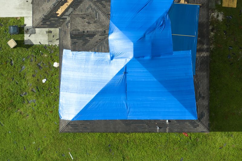 Storm Damage Roof Tarping in Perry County, PA