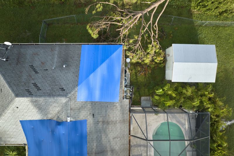 Storm Damage Roof Tarping in Perry County, PA