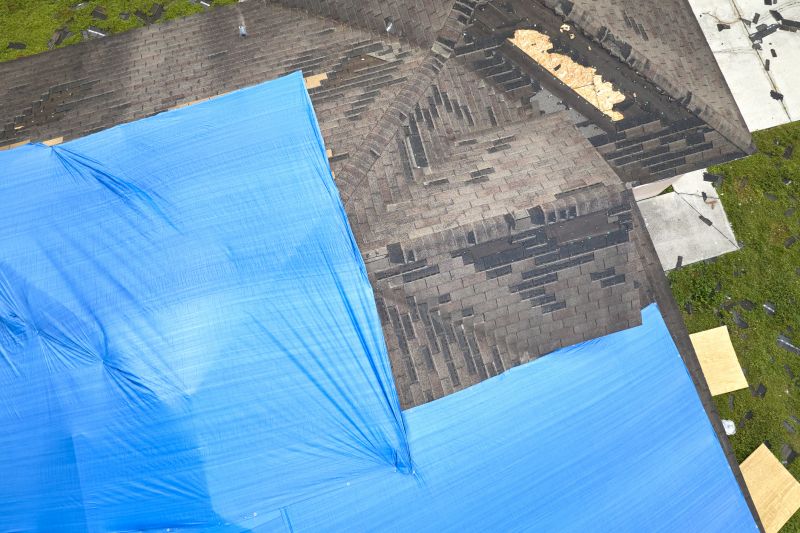 Storm Damage Roof Tarping in Perry County, PA