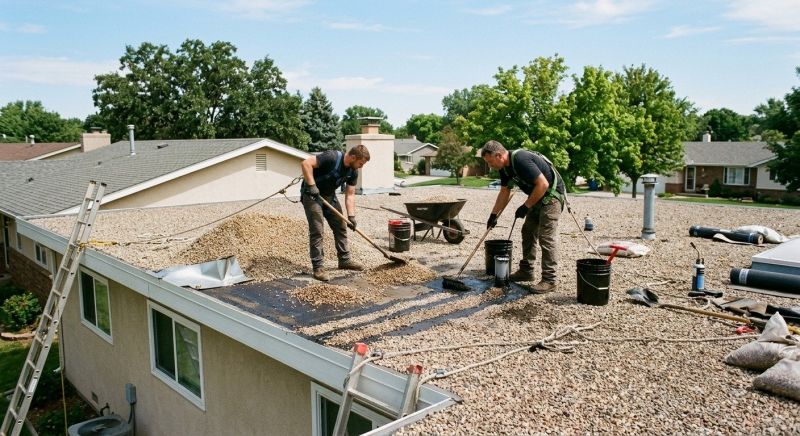 Tar And Gravel Roof Repair in Hummelstown, PA