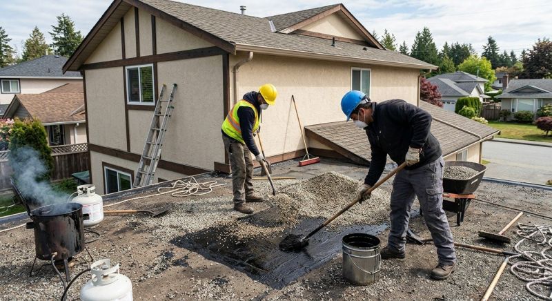 Tar And Gravel Roof Repair in Juniata County, PA