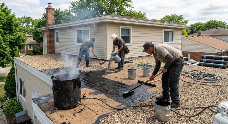 Tar And Gravel Roof Repair in Lewisberry, PA