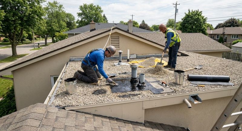 Tar And Gravel Roof Repair in Mifflintown, PA