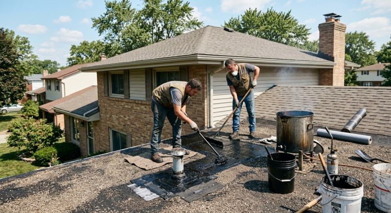 Tar Roof Repair in Hershey, PA