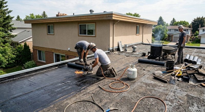 Tar Roof Repair in Hershey, PA