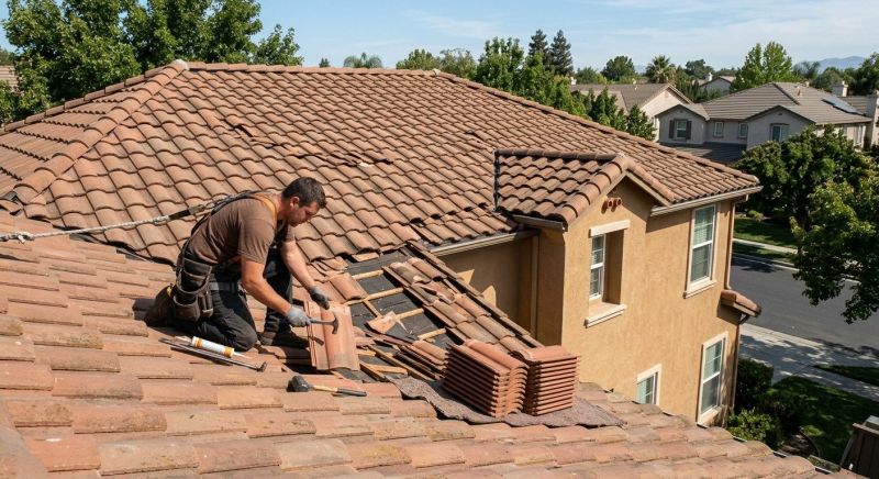 Tile Roof Repair in Etters, PA