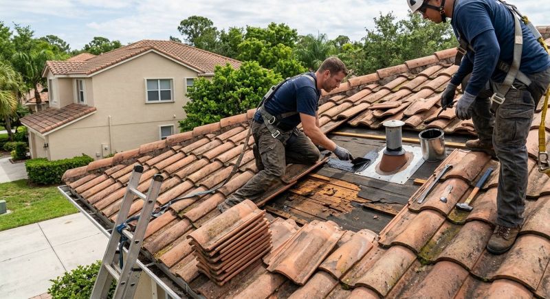 Tile Roof Repair in Grantville, PA
