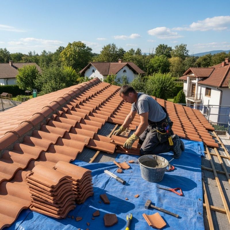 Tile Roof Repair in Hershey, PA