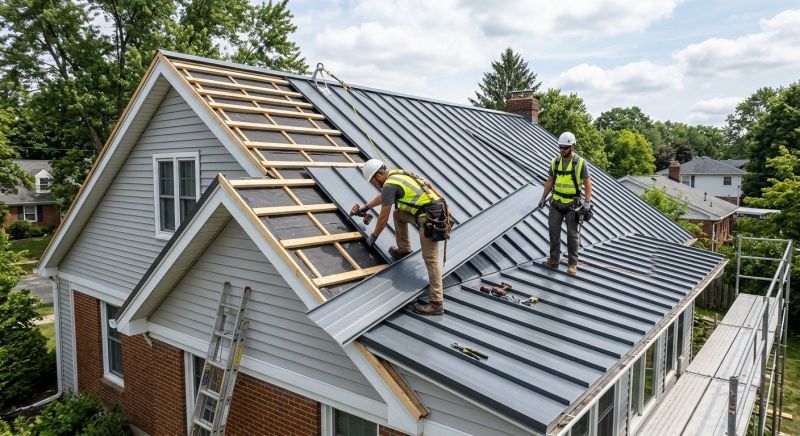 Tin Roof Installation in Juniata County, PA