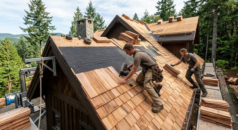 Wood Roofing Installation in Dauphin County, PA