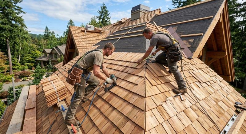 Wood Roofing Installation in Etters, PA