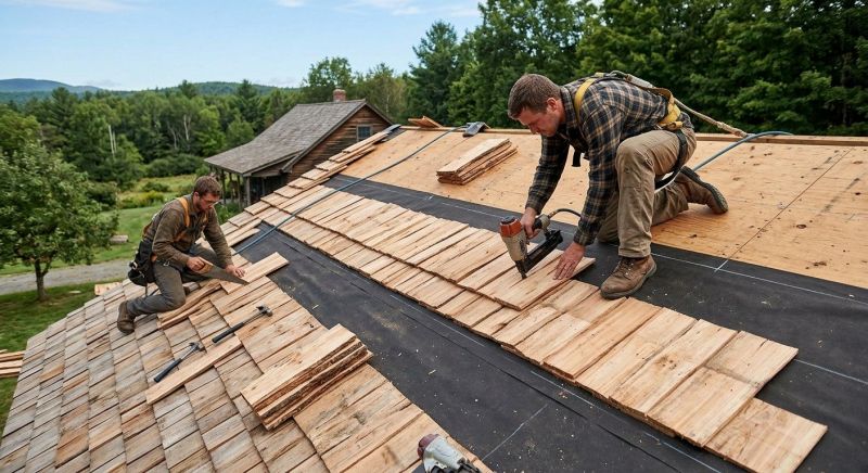 Wood Roofing Installation in Perry County, PA