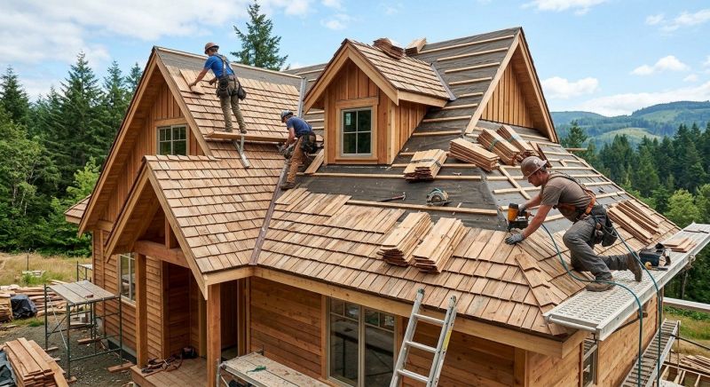 Wood Roofing Installation in Newville, PA