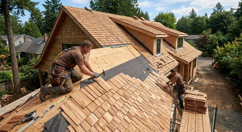 Wood Roofing Installation in Newville, PA