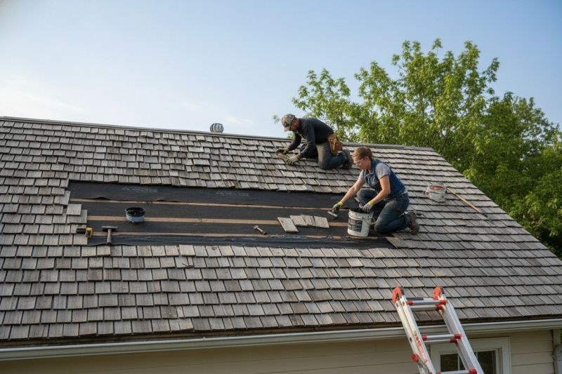 Wood Shake Roof Repair in Mifflintown, PA