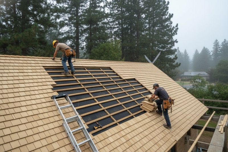 Wood Shake Roof Repair in New Cumberland, PA