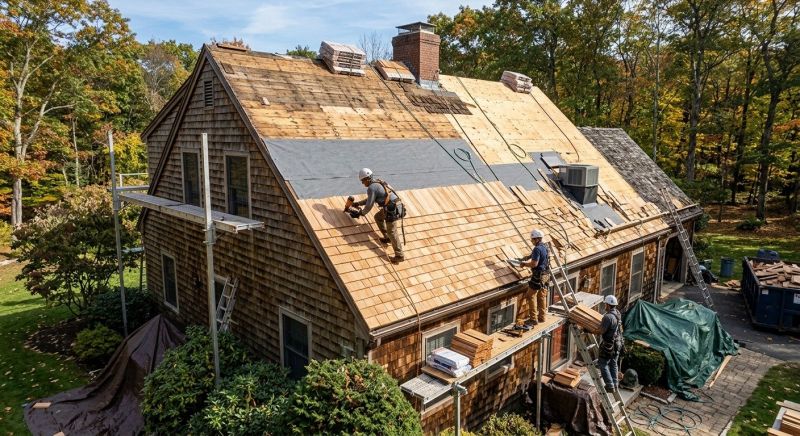Wood Shingle Roof Replacement in Perry County, PA
