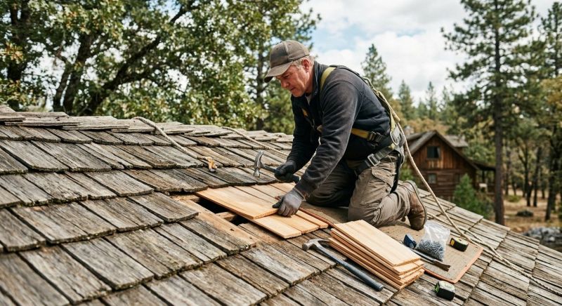 Wood Shingles Repair in Grantville, PA