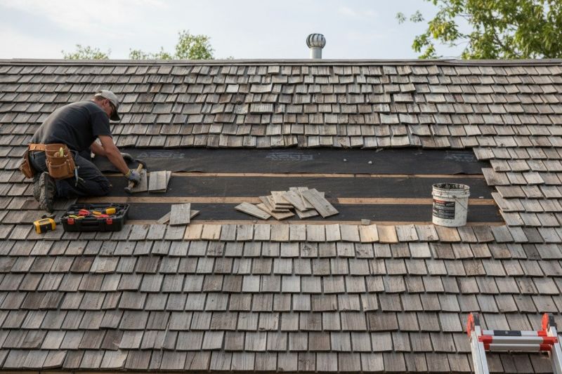 Wood Shingles Repair in Hershey, PA