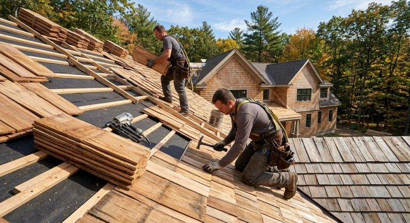 Wooden Roof Installation in Perry County, PA